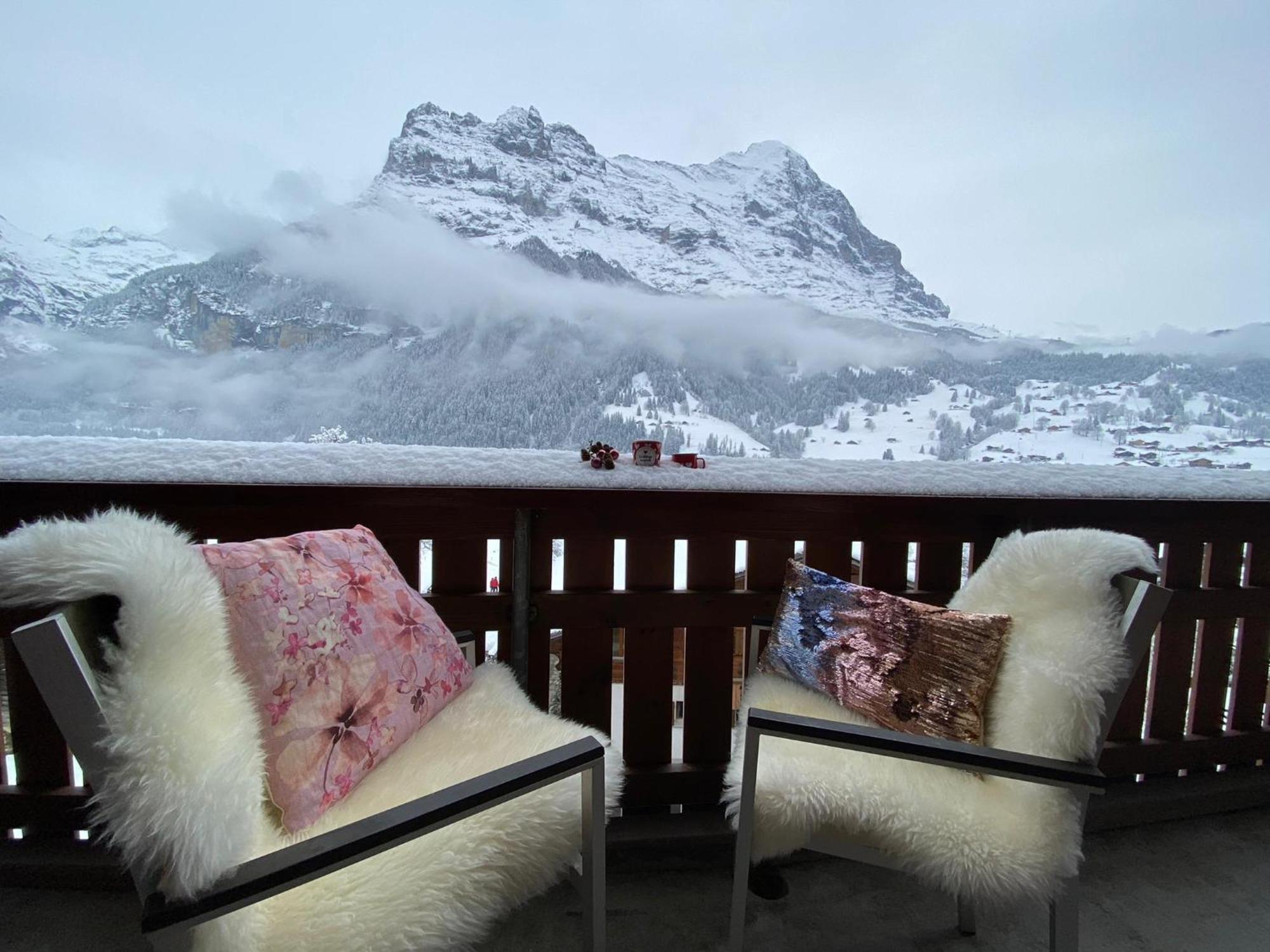 Ferienwohnung Silberhorn Grindelwald Exterior foto
