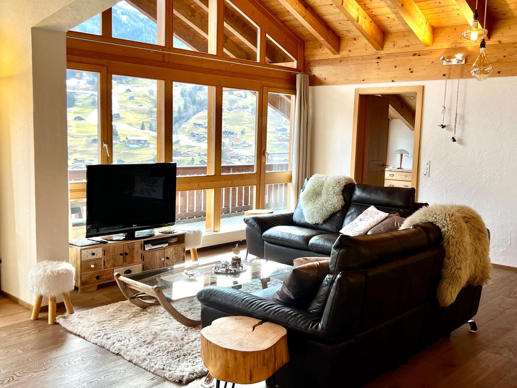 Ferienwohnung Silberhorn Grindelwald Exterior foto