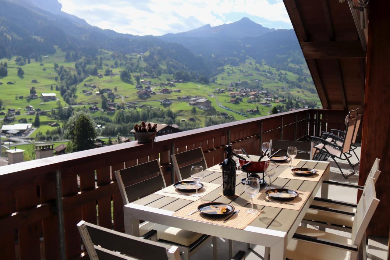 Ferienwohnung Silberhorn Grindelwald Exterior foto