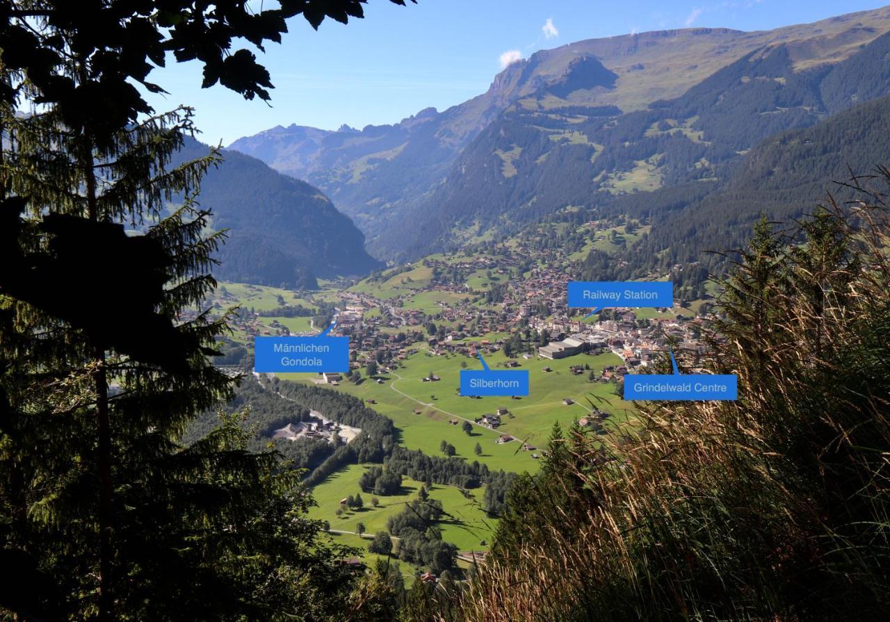 Ferienwohnung Silberhorn Grindelwald Exterior foto