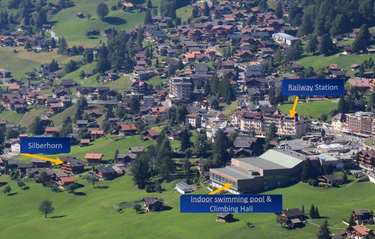 Ferienwohnung Silberhorn Grindelwald Exterior foto